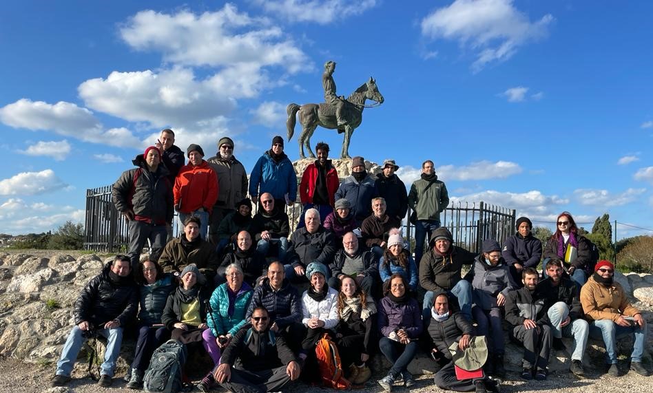 קורס מרי דרך באנדרטת אלכסנדר זייד