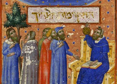 הרמב''ם עם תלמידיו